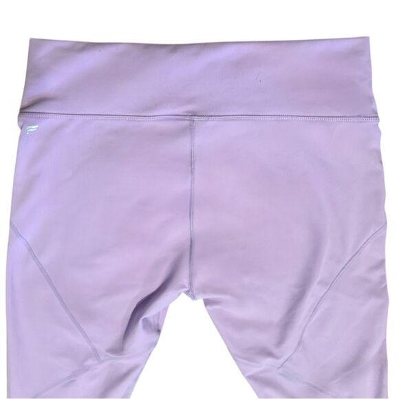 Fabletics Purple Powerhold Dynamic High Waisted Lattice 7/8 Leggings Size XXL - Picture 10 of 15